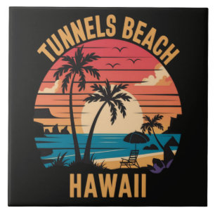 Carreau Plage de Tunnels Hawaii Vacances en Famille
