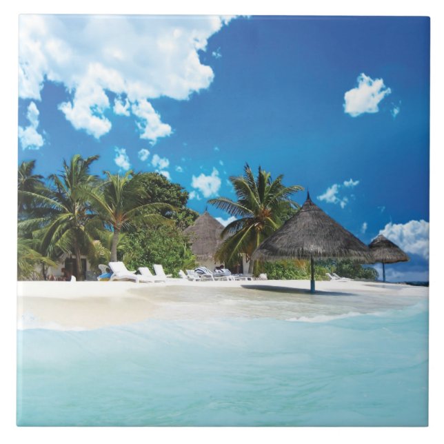Carreau Plage exotique  (Devant)