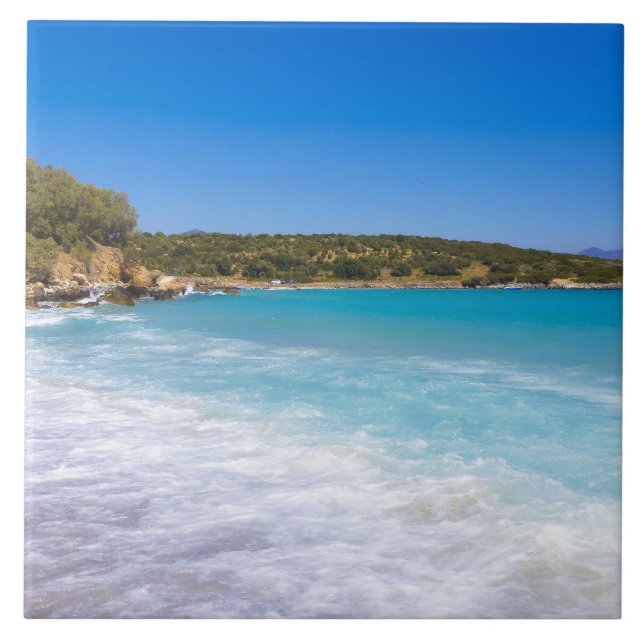 Carreau Plage exotique Île tropicale Paradis (Devant)