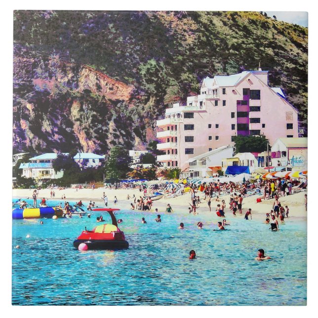 Carreau Plage Philipsburg Sint Maarten (Devant)