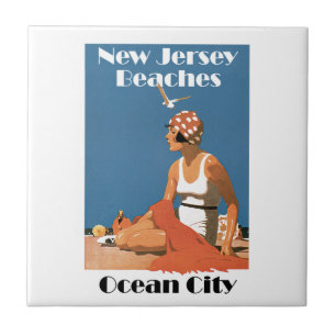 Carreau Plages du New Jersey ~ Ocean City