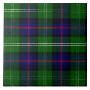 Carreau plaid bleu vert de tartan du sud