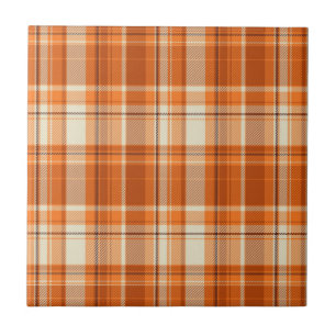 Carreau Plaid orange