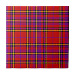 Carreau Plaid Red Tartan Swahili À damiers Motif-54813