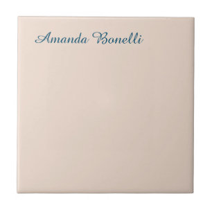 Carreau Plaine rose Champagne Simple Minimaliste Moderne