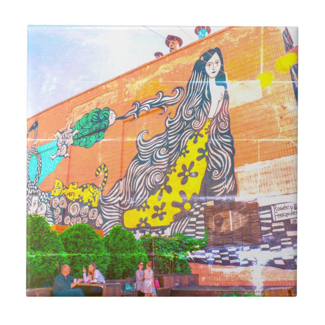 Carreau Plan de l'architecture du bâtiment Graffiti (Devant)