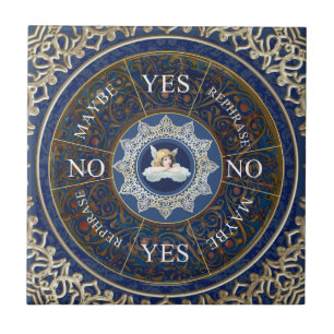 Carreau Planche à Pendule Diviser Jeu Angel Bleu