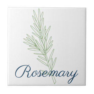 Carreau Plante de Rosemary