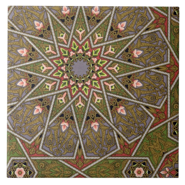 Carreau Plat I des "études dans la conception", c.1874-76 (Devant)