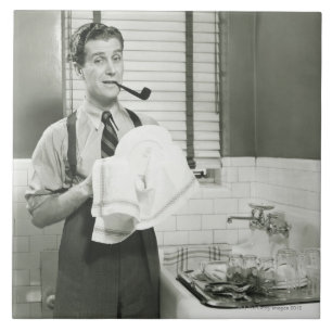 Carreau Plats de lavage d'homme