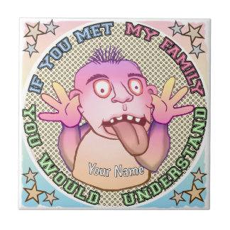 Carreau Playful family face