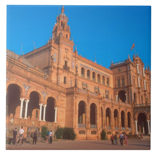 Carreau Plaza de Espana à Séville, Espagne. (Devant)