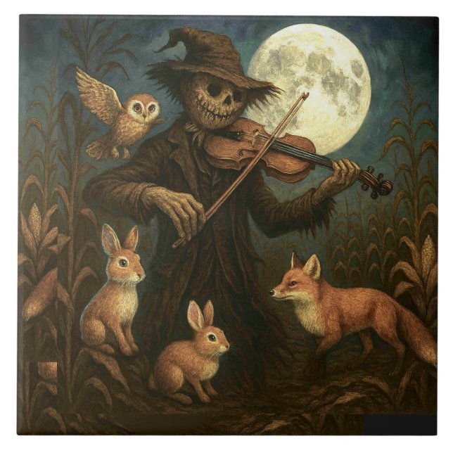 Carreau Pleine lune Scarecrow Serenade (Devant)