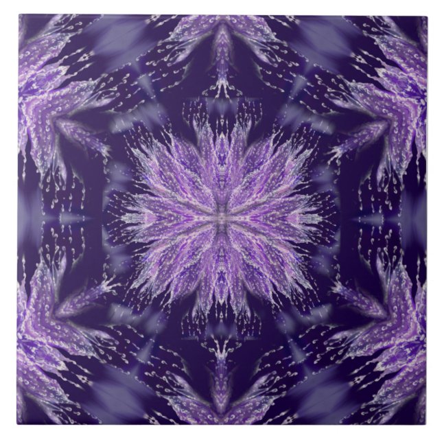 Carreau Pluie violette Fée (Devant)