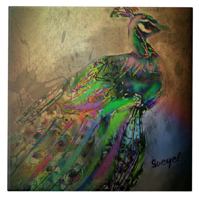 Carreau Plumage de fantaisie (Devant)