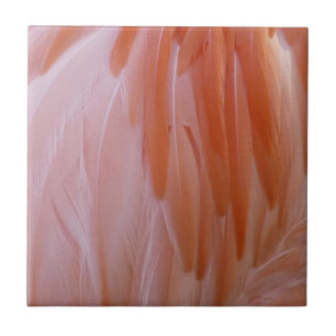 Carreau Plumes de Flamant en Nuances de Rose