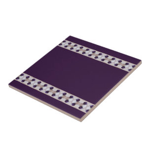 Carreau Plums pourpres