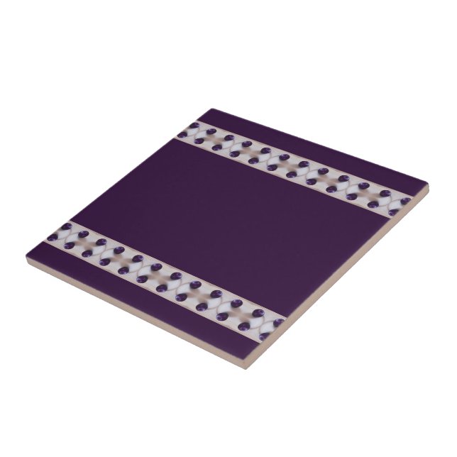 Carreau Plums pourpres (Côté)