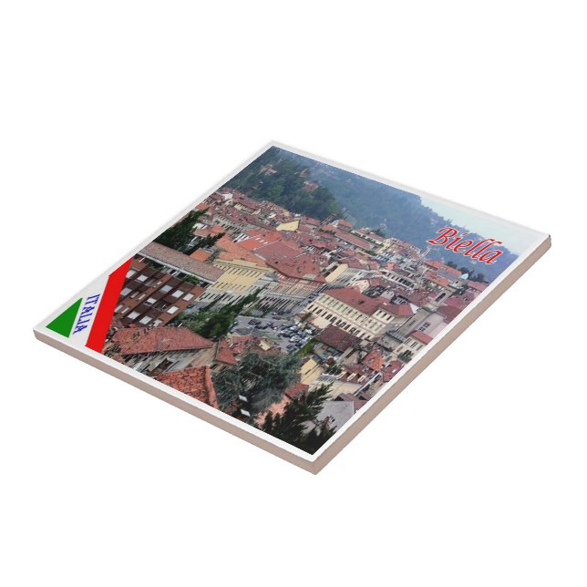 Carreau PMT002 BIELLA, Piémont, Italie, (Côté)