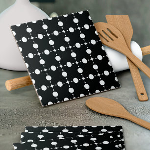 Carreau Points blancs, motif à pois, points, pointillé