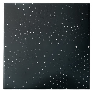 Carreau Points noirs et blancs, atmosphère lumineuse