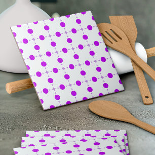 Carreau Points violets, Motif à pois, Points, Pointillé