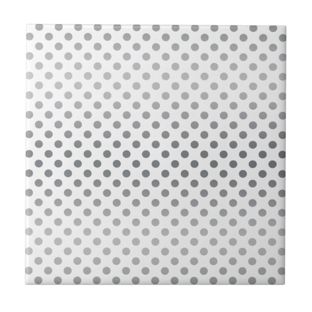 Carreau Pois Silver Gradient par Shirley Taylor (Devant)