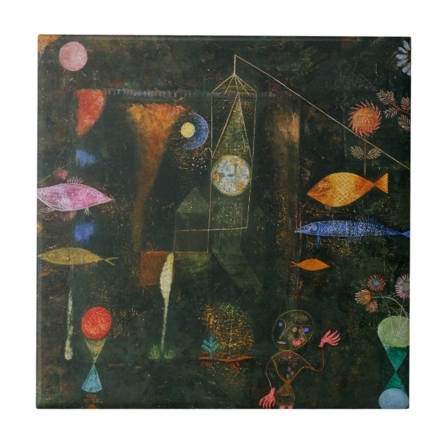 Carreau Poisson magique - Paul Klee (Devant)