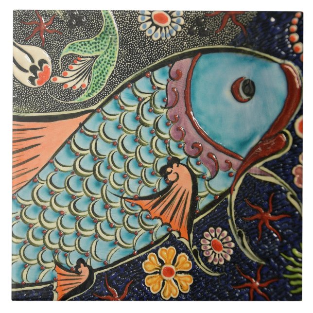 Carreau Poisson TC22-16 (Devant)