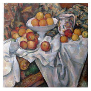 Carreau Pommes et oranges, Paul Cezanne, 1895-1900