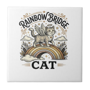 Carreau Pont Arc-en-ciel Chat Chat Mémorial Pont Arc-en-ci