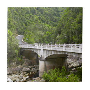 Carreau Pont au-dessus d'un ruisseau, Parc national de Tsi