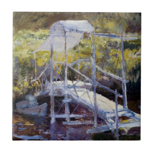 Carreau Pont blanc par John Twachtman