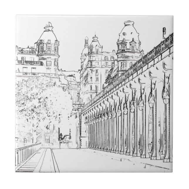 Carreau Pont de Bir-Hakeim - Paris, France (Devant)