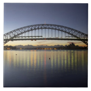 Carreau Pont de Sydney Harbour et Opéra de Sydney à