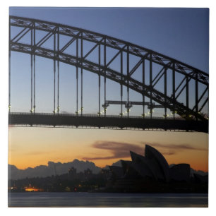 Carreau Pont de Sydney Harbour et Opéra de Sydney à 2