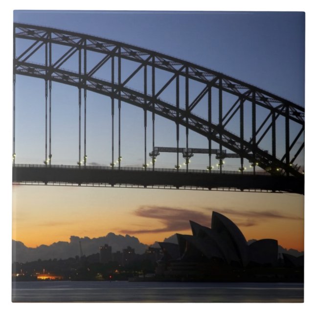 Carreau Pont de Sydney Harbour et Opéra de Sydney à 2 (Devant)