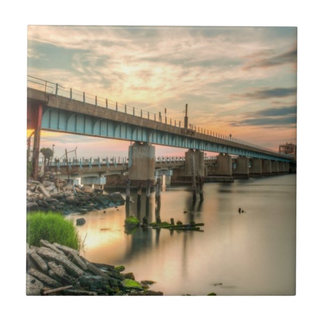 Carreau Pont en train de Rockaway (Devant)