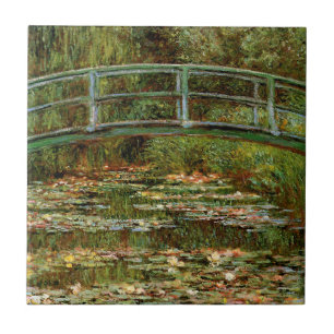 Carreau Pont français de Monet Giverney