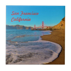 Carreau Pont Golden Gate de San Francisco Californie