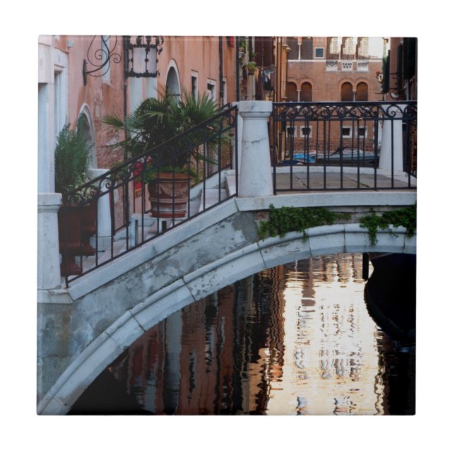 Carreau Pont sur un canal (Devant)