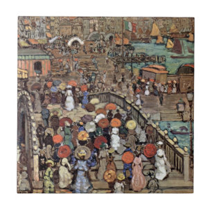 Carreau Ponte Della Paglia, Venise par Maurice Prendergast