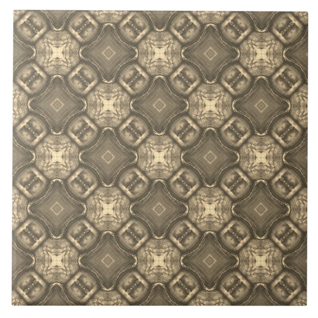 Carreau Pools en diamant et Motif à rayures (Devant)