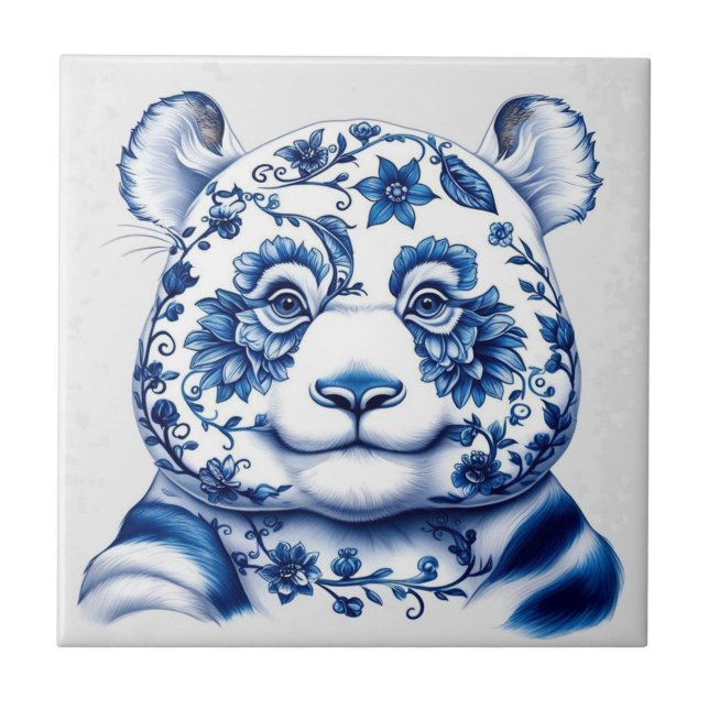 Carreau Porcelaine Panda (Devant)