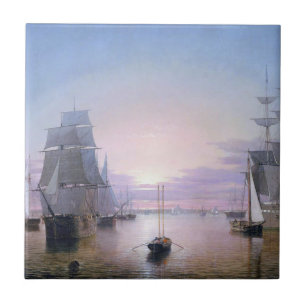 Carreau Port de Boston 1850