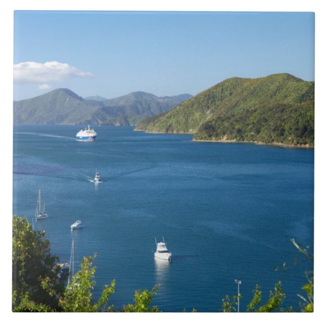 Carreau Port de Picton, Marlborough Sounds, Sud (Devant)