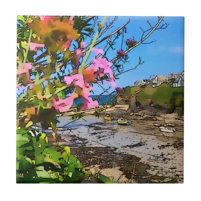 Carreau Port Isaac Cornwall Harbour Friends (Devant)