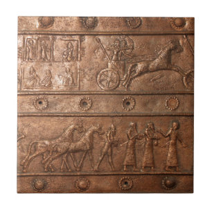 Carreau Porte assyrienne