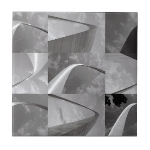 Carreau Porte d'entrée célèbre de l'Arc de St Louis Ouest