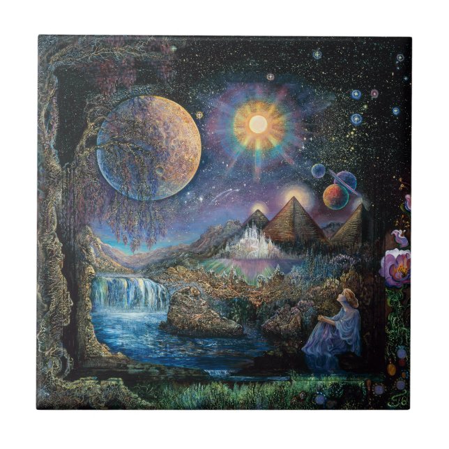 Carreau Porte des Stars 6x6 Carrelage en céramique (Devant)